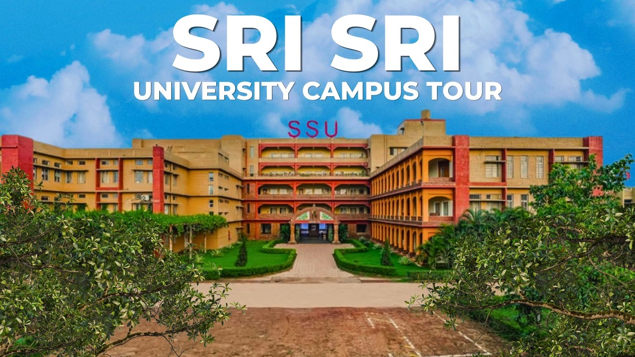 Sri Sri University Cuttack campus tour | NIAT x Sri Sri @NIATIndia.