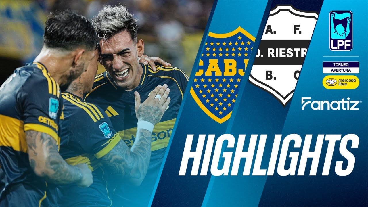 Boca Juniors 1 vs. Deportivo Riestra 0 - Game Highlights | #torneoapertura2026