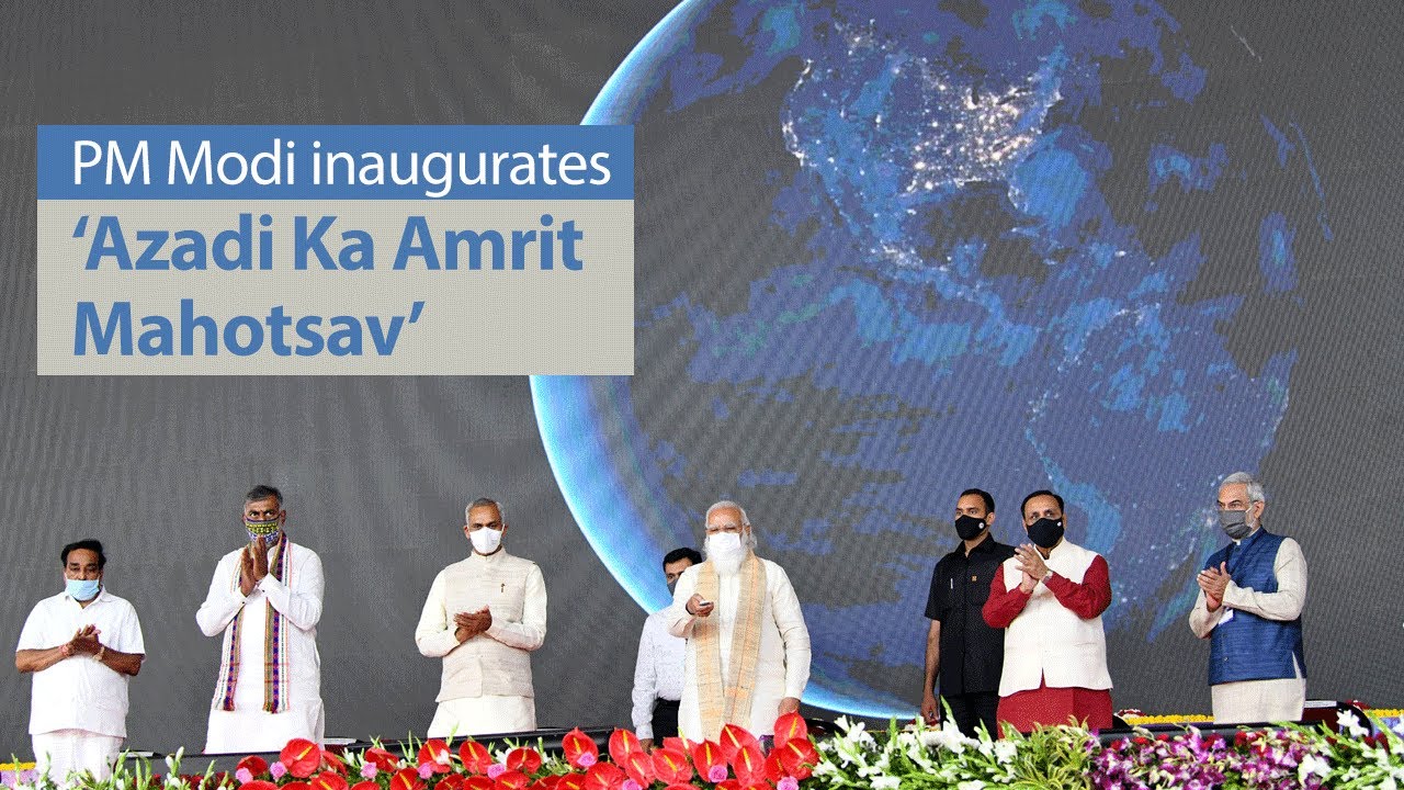 PM Modi inaugurates the curtain raiser activities of the &lsquo;Azadi Ka Amrit Mahotsav&rsquo; | India@75 | PMO