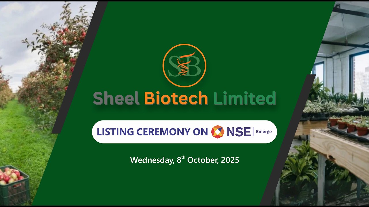 Sheel Biotech Limited - IPO Listing Ceremony at NSE Emerge Platform - Highlights