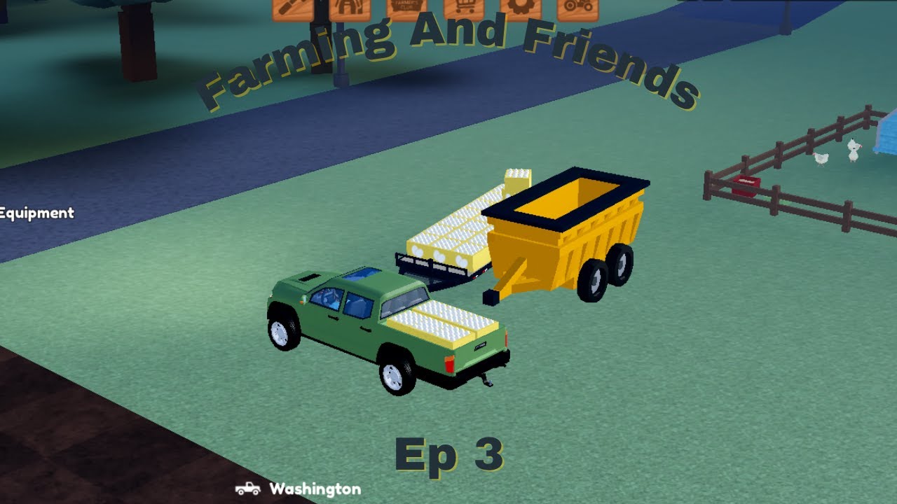 My First Egg Harvest!! Farming And Friends (Roblox)