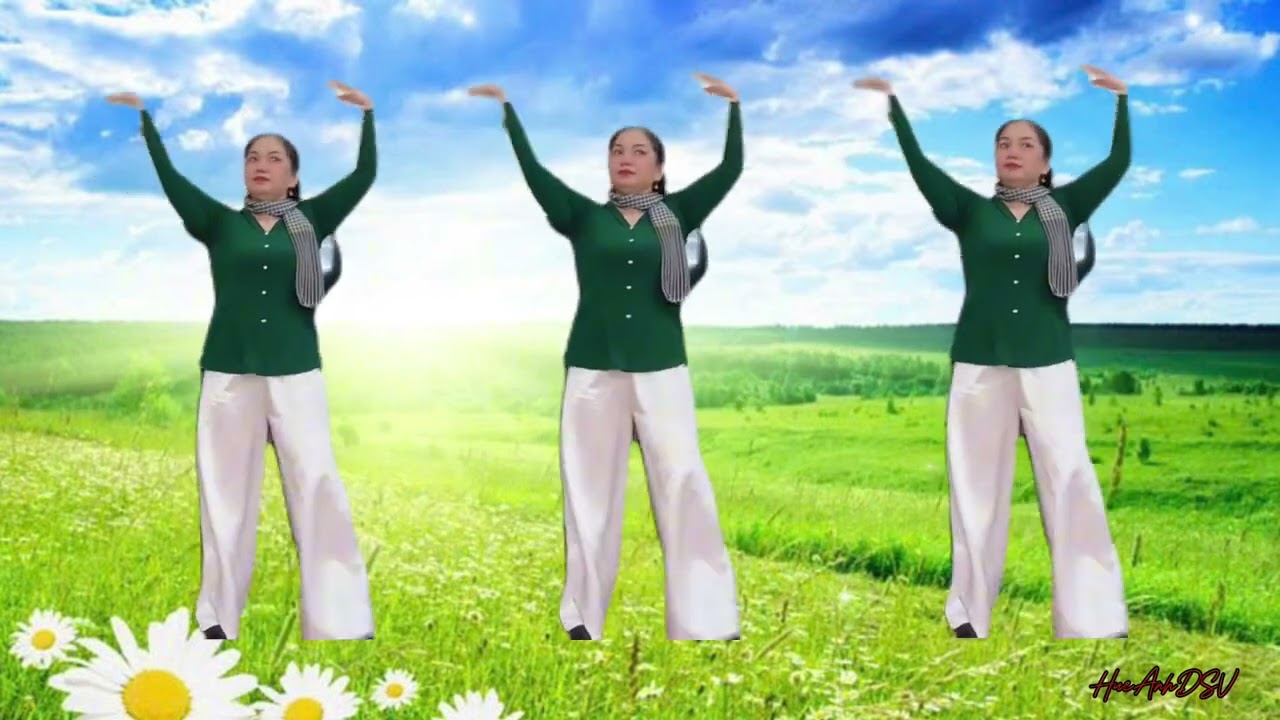 BÀI CA PHỤ NỮ VIỆT NAM/Dân vũ thế thao/ động tác nhẹ nhàng, dễ tập 