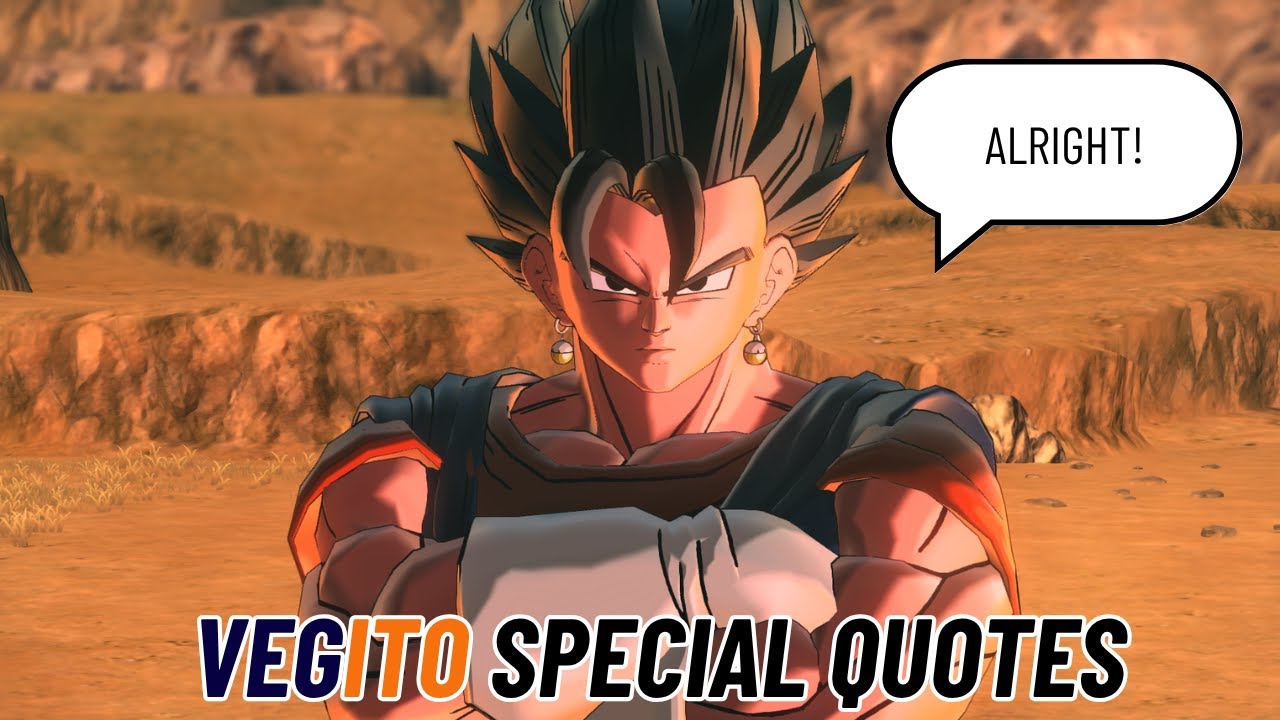 Vegito Special Character Interactions-DRAGONBALL XENOVERSE 2