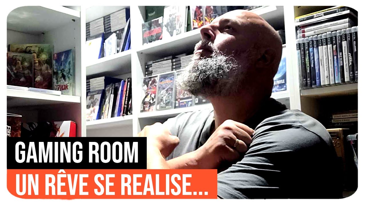 MA GAMING ROOM… JE VIS UN RÊVE D'ENFANT !