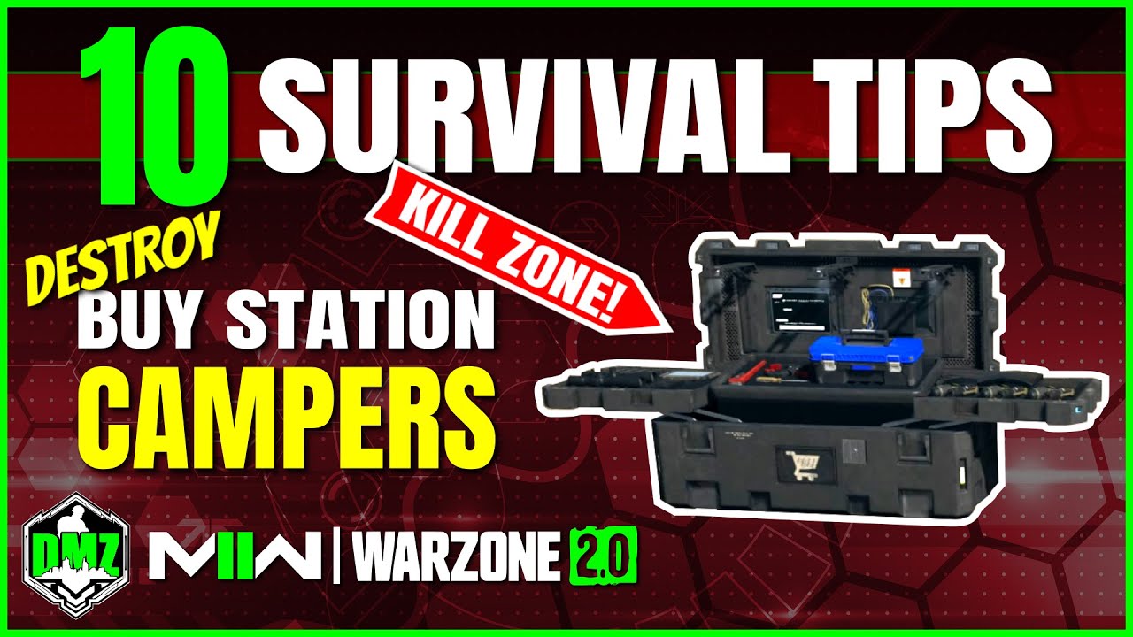 How To Counter Buy Station Campers in Warzone 2 and DMZ | MW2 Anti-Camper Equipment Guide