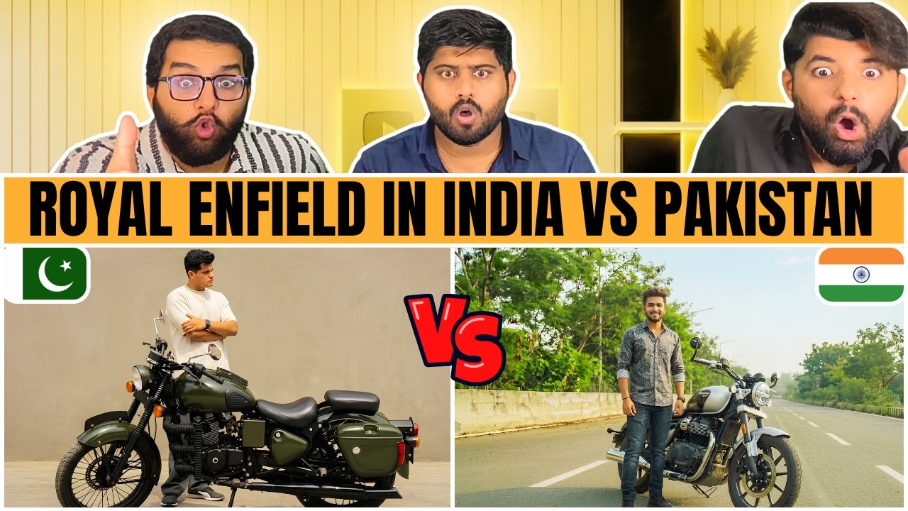 Reaction On Royal Enfield Classic 350 India vs Pakistan | तुलना | Pakistani Reaction 🔥