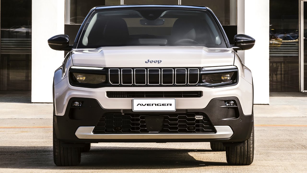 Новый Jeep Avenger 2024 года — электро-гибридный кроссовер-внедорожник