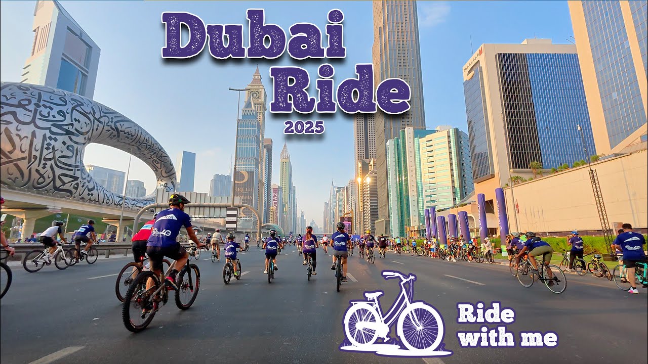 Dubai Ride Challenge 🚴&zwj;♂️ | Full Tour
