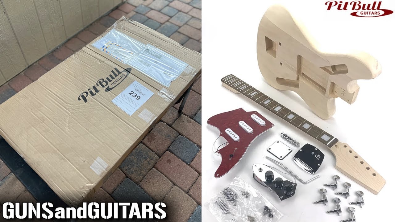 Pit Bull JZ-6 Baritone kit unboxing and first impressions (Not a Fender Bass VI)!