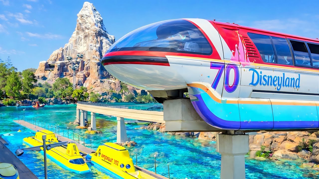 [NEW 2026] Disneyland Monorail FULL Ride - 4K POV