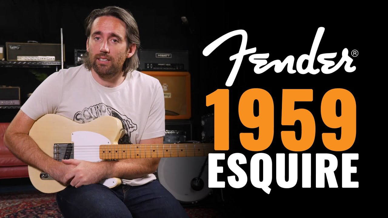 1959 Blonde Fender Esquire | CME Vintage Demo | Nathaniel Murphy