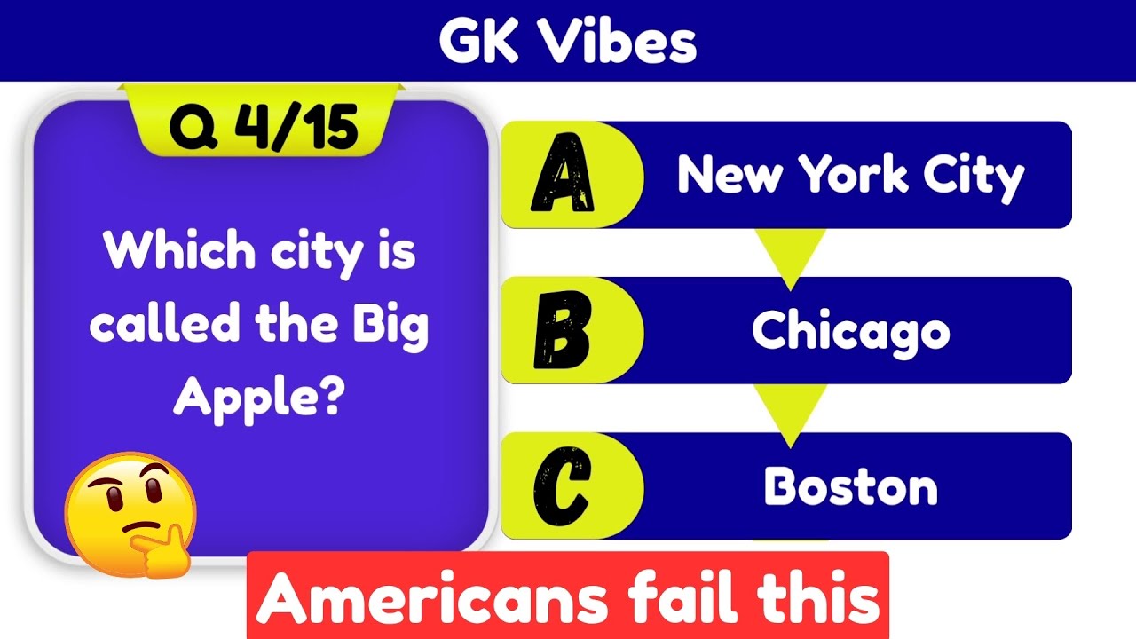 USA General Knowledge Quiz | HARDER Than You Think 🔥American Fail This