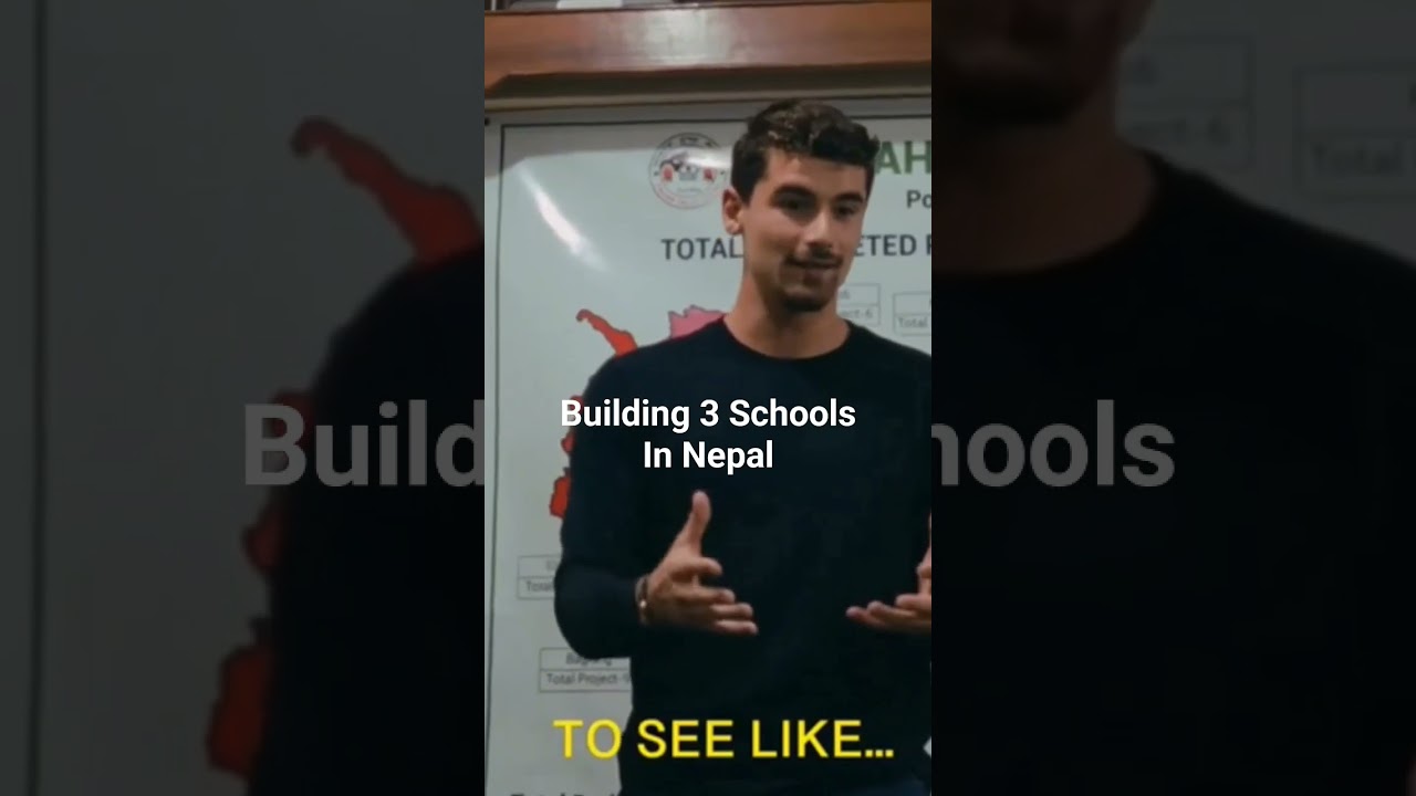 Building 3 Schools in Nepal | By Iman Gadzhi