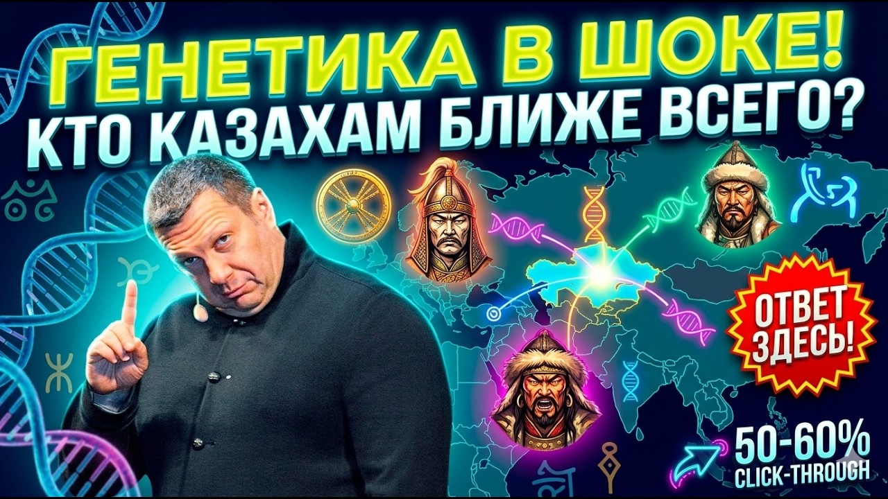 Учёные были в шоке: кто оказался ближе всего к казахам