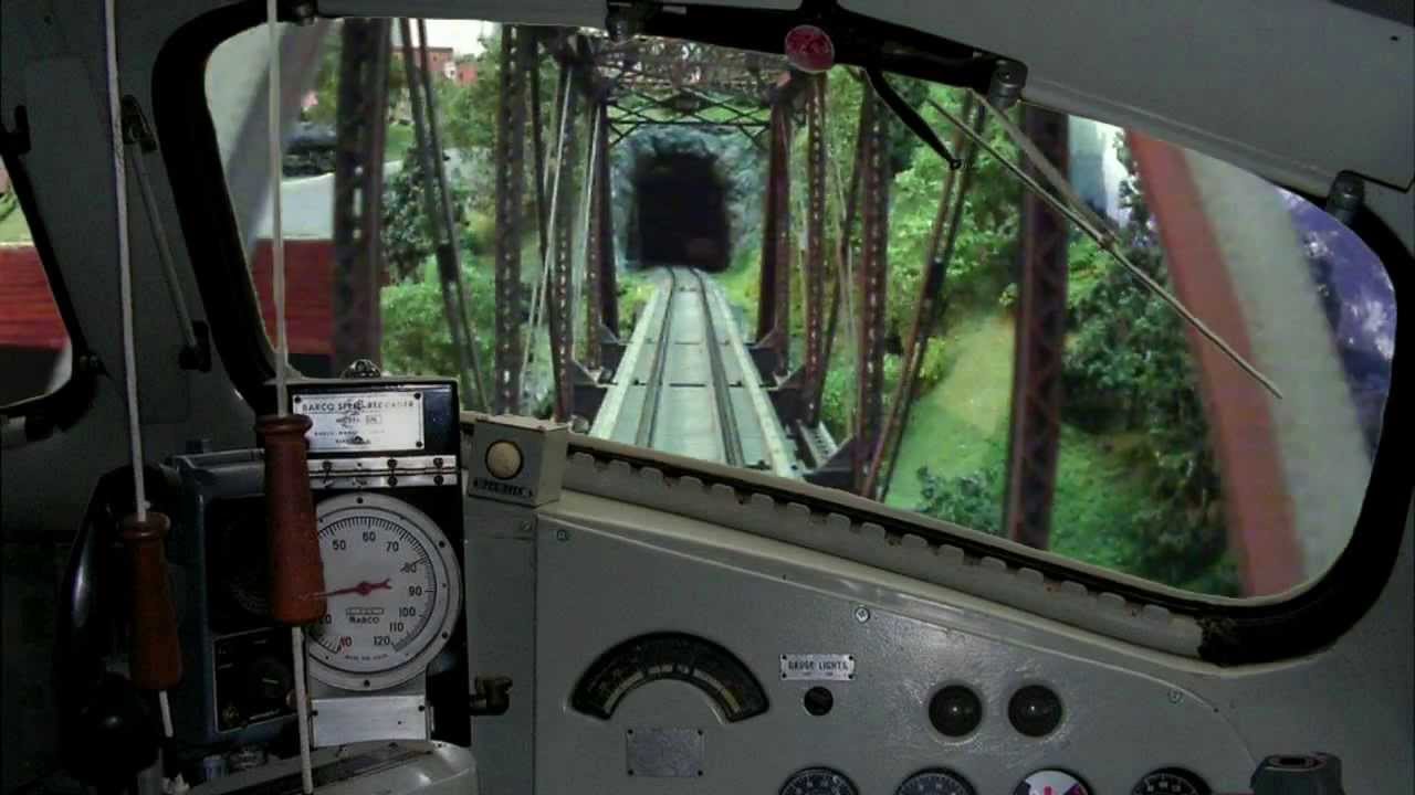 HO scale / M-Rails / Southern Pacific F7 CabRide - Test