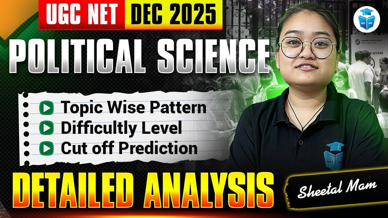UGC NET Political Science Exam Analysis 2025-26 | UGC NET Political Science Detailed Paper Solution