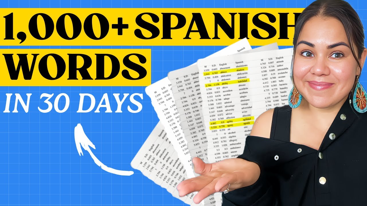 MASTER Spanish in 30 Days: The SECRET Cognate HACK | Everyday Spanish with Stephanie