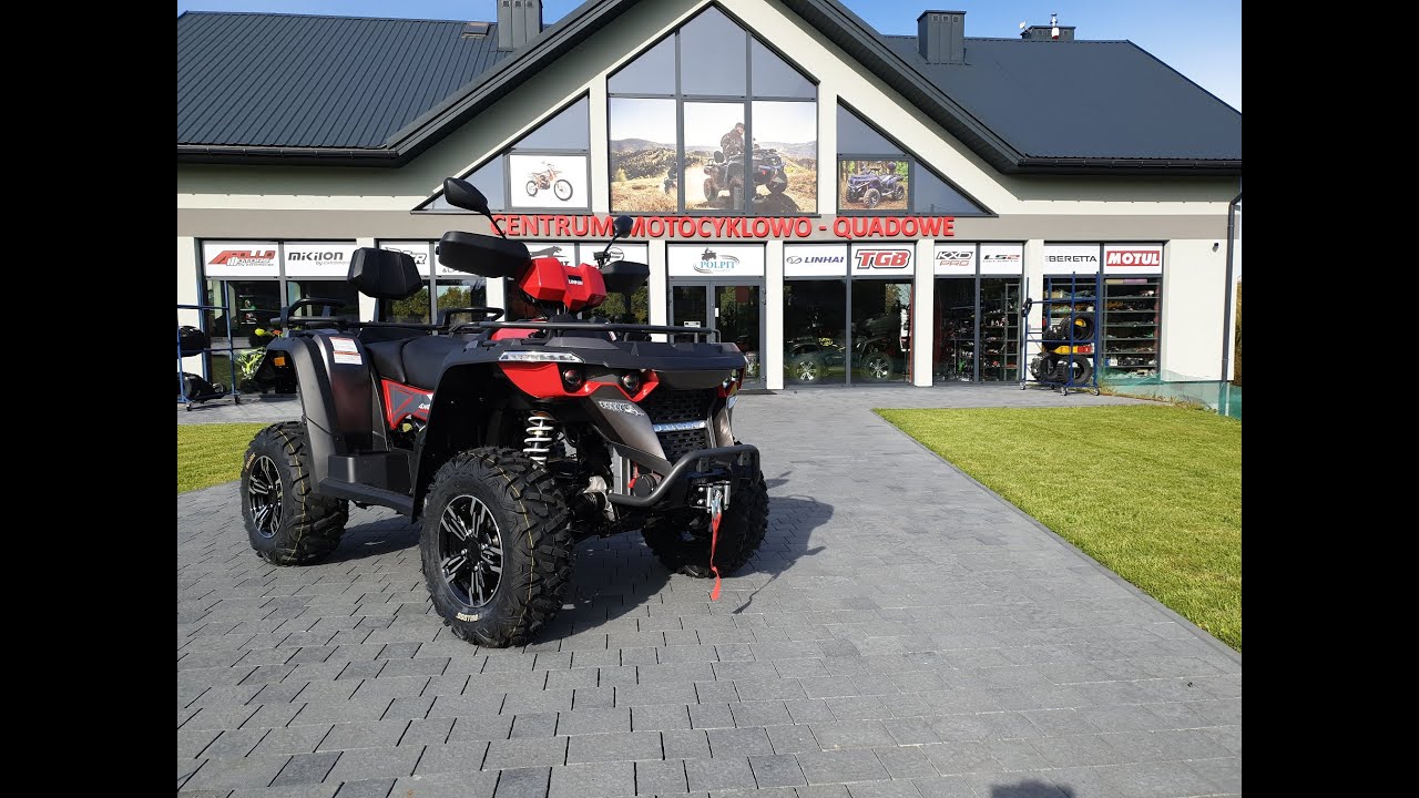 QUAD Linhai M565 obsługa, jazda testowa