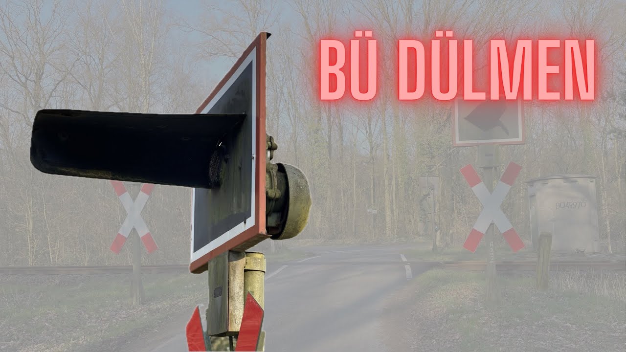 Bahnübergang „Börnste“, Dülmen / Alte PiBa-Blinklichtanlage mit Wecker