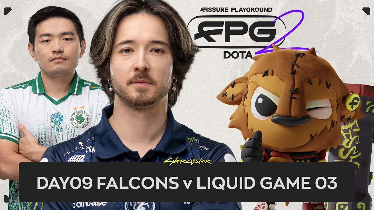 [LIVE] ⚔️Falcons vs Liquid  Game 3 - 🏆FISSURE PLAYGROUND 2 - Main Event - Day 9