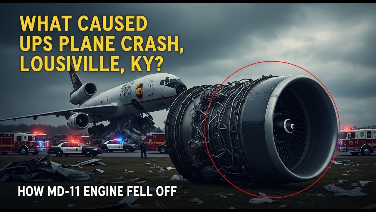 What Caused UPS Plane Crash, Louisville, KY? How MD-11 Engine Fell Off