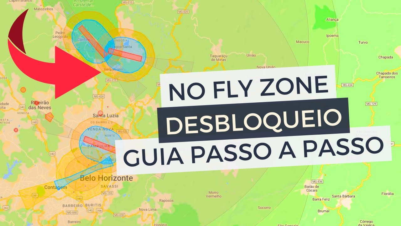 Como Desbloquear Drone DJI em Áreas NO FLY ZONE - Guia Passo a Passo