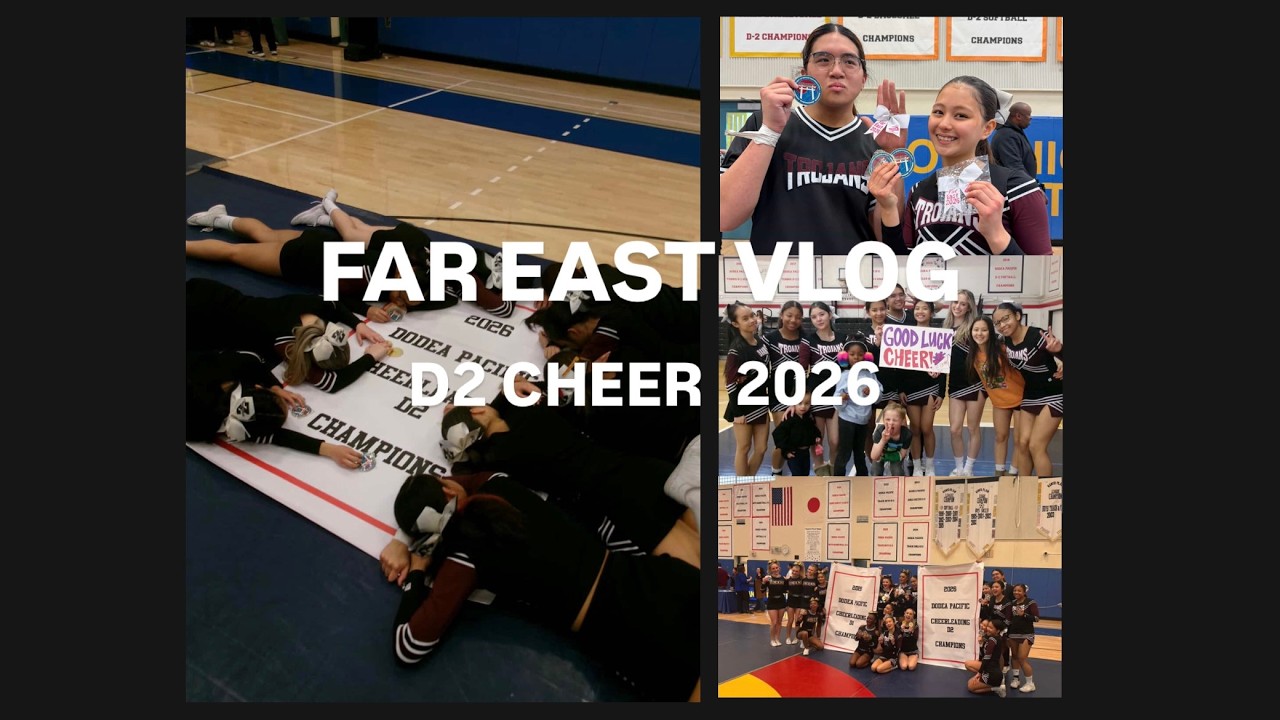 FAR EAST CHEER COMPETITION VLOG *CHAMPIONS*