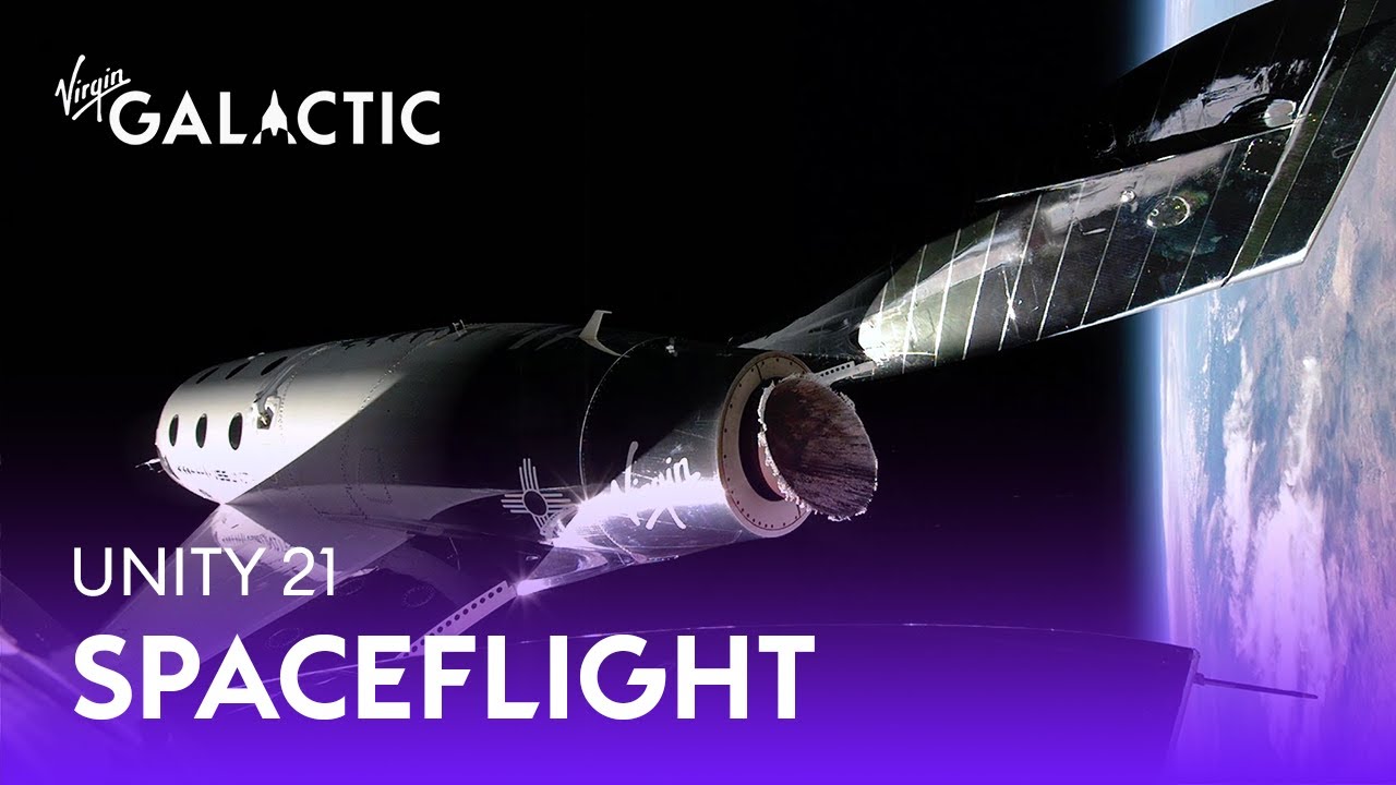 Virgin Galactic Unity 21 Spaceflight