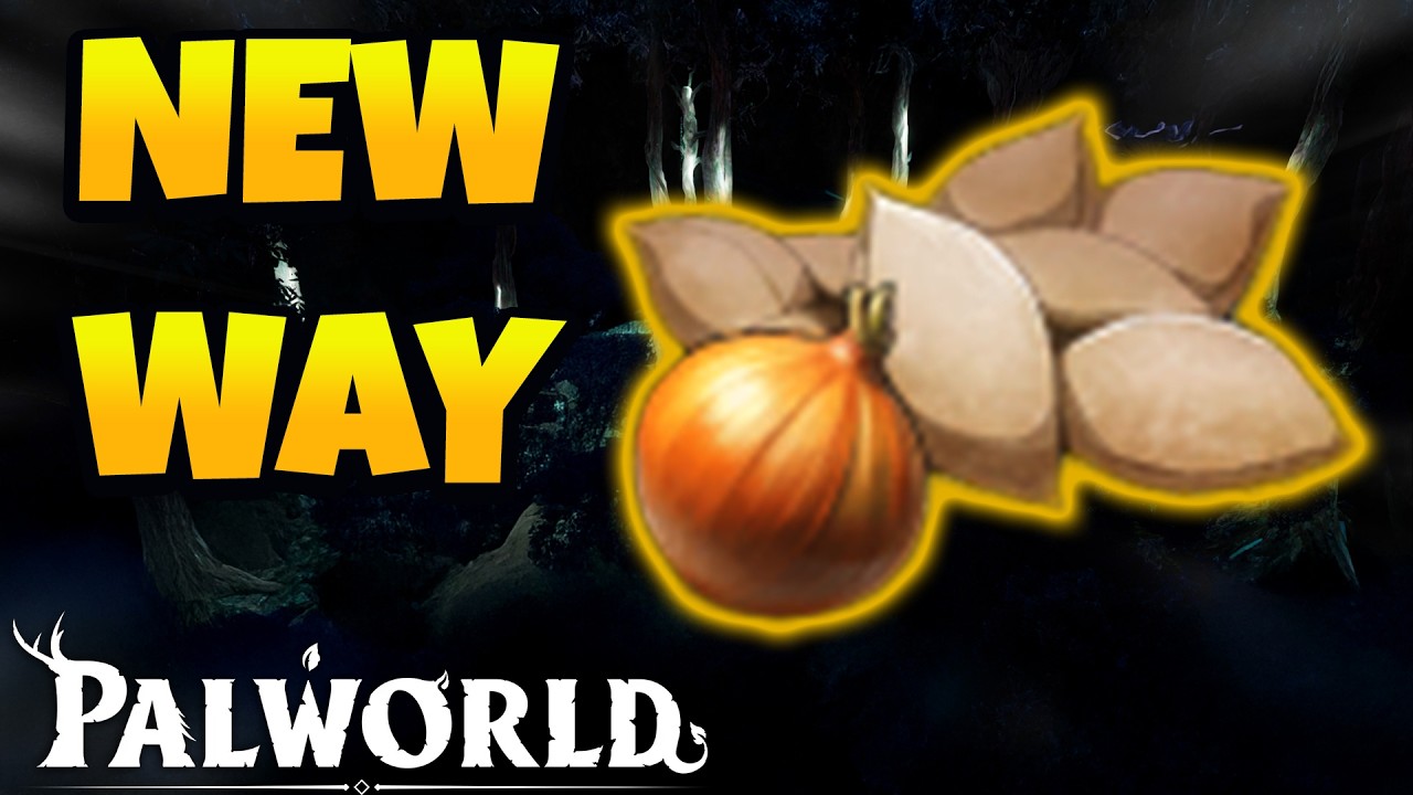 Новый способ получения семян лука в обновлении 1.0 для Palworld