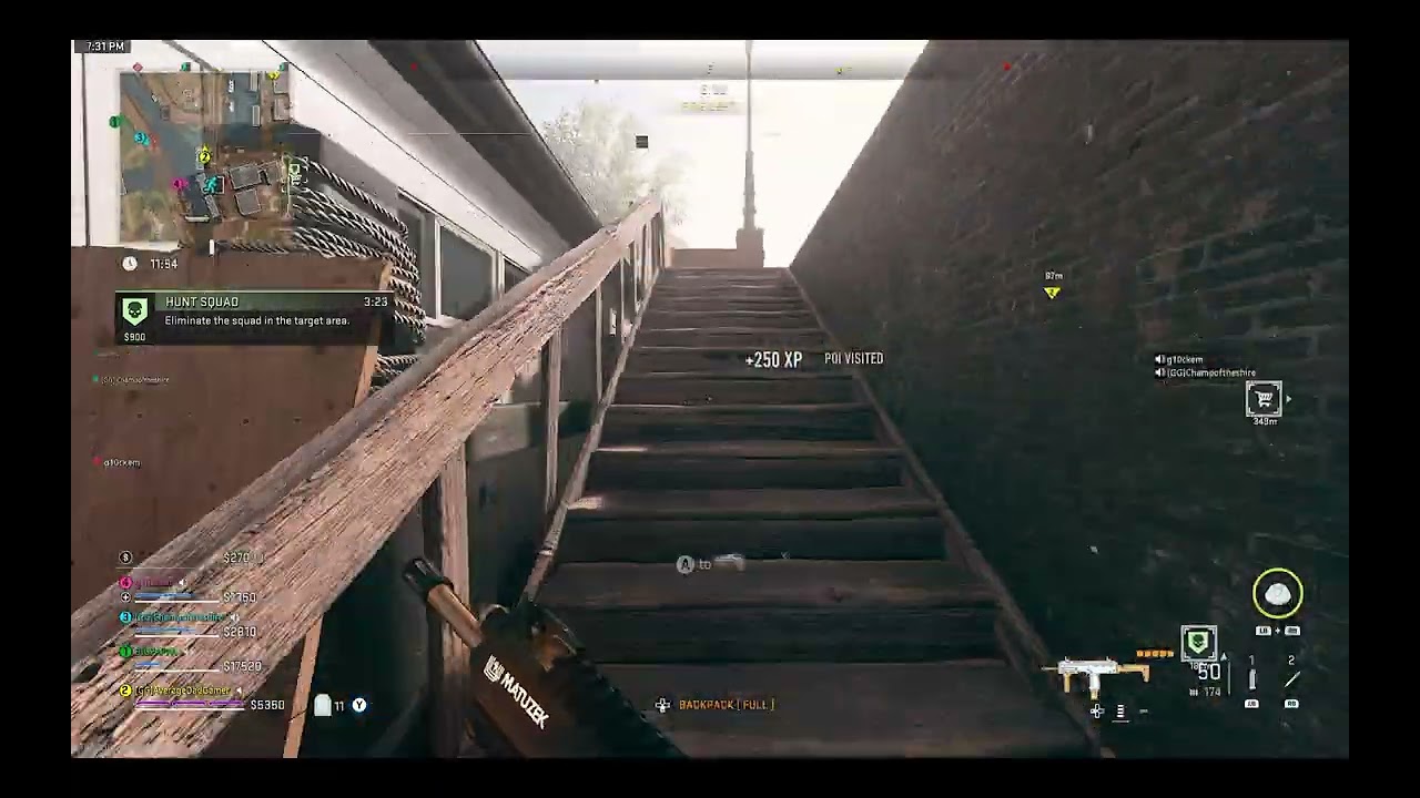 DMZ Vondel. 7 kills later and now Big pappa wants to be friends....lol