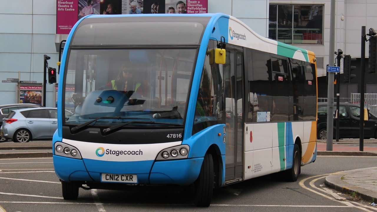 Not Very Healthy Sounding - Stagecoach South Wales 47816 - Route 55