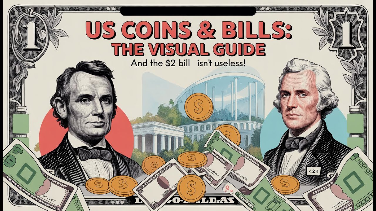 Complete Visual Guide of US🦅 Coins & Banknotes 💵 in Circulation