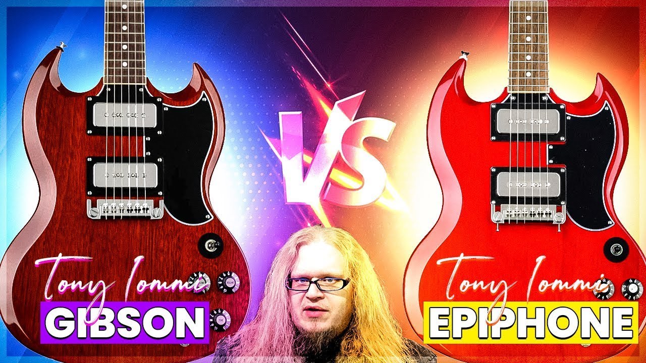 Battle Of The Iommi Sg Specials: Epiphone Vs. Gibson - The Ultimate Showdown