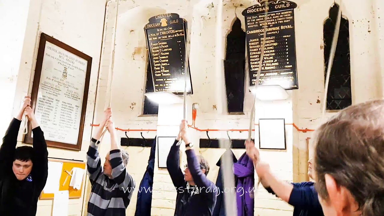 Ringing for Remembrance at Christ Church, Crewe