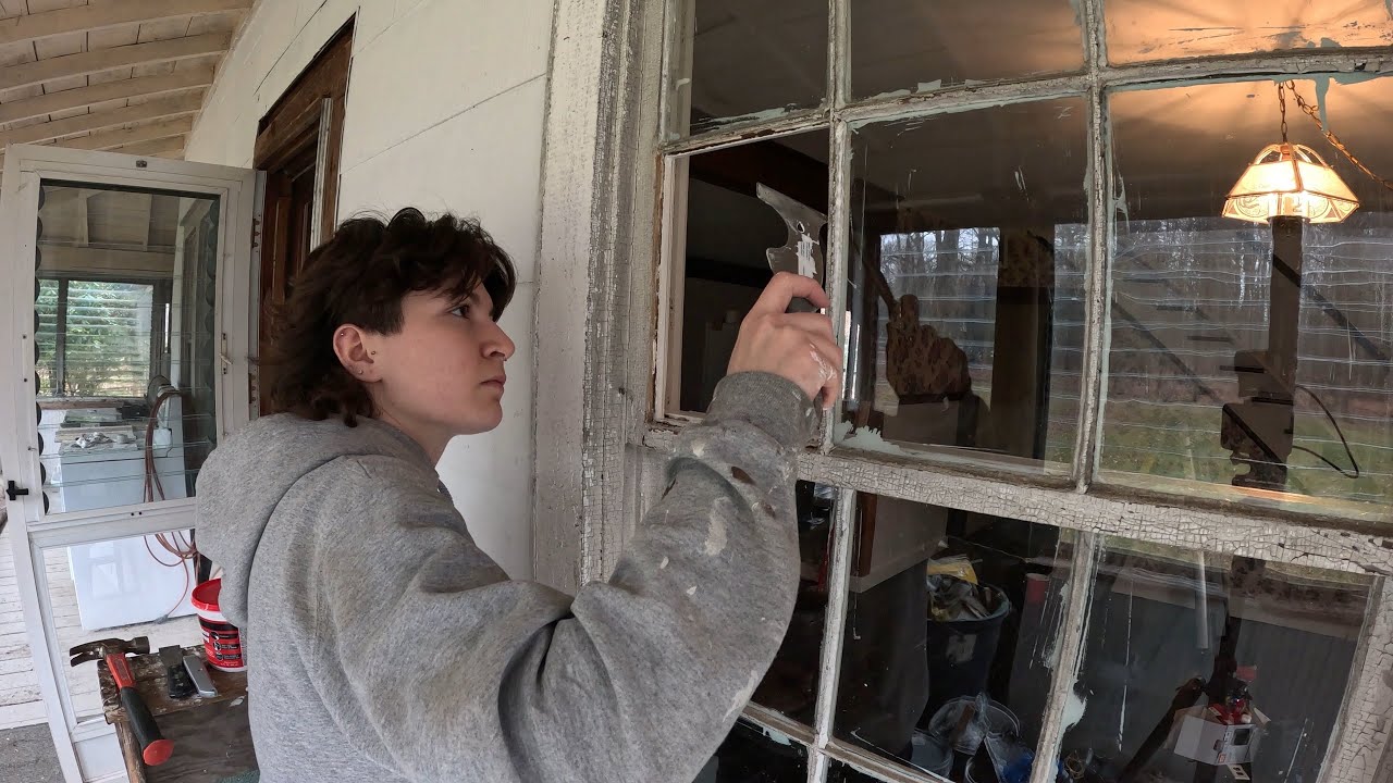 How to remove, replace and glaze single pane windows
