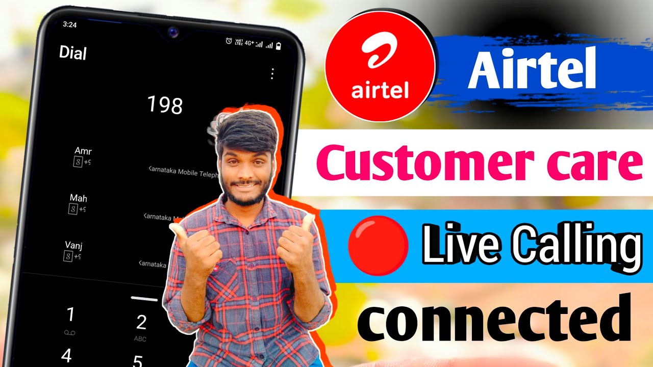How to contact airtel customer care number directly in kannada Airtel customer care call hege madodu
