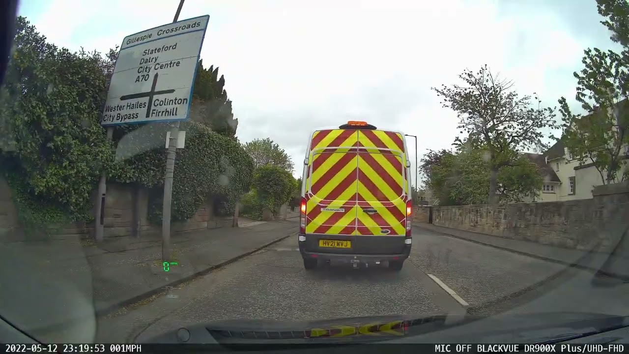 Edinburgh Currie Test Route 2022    4K