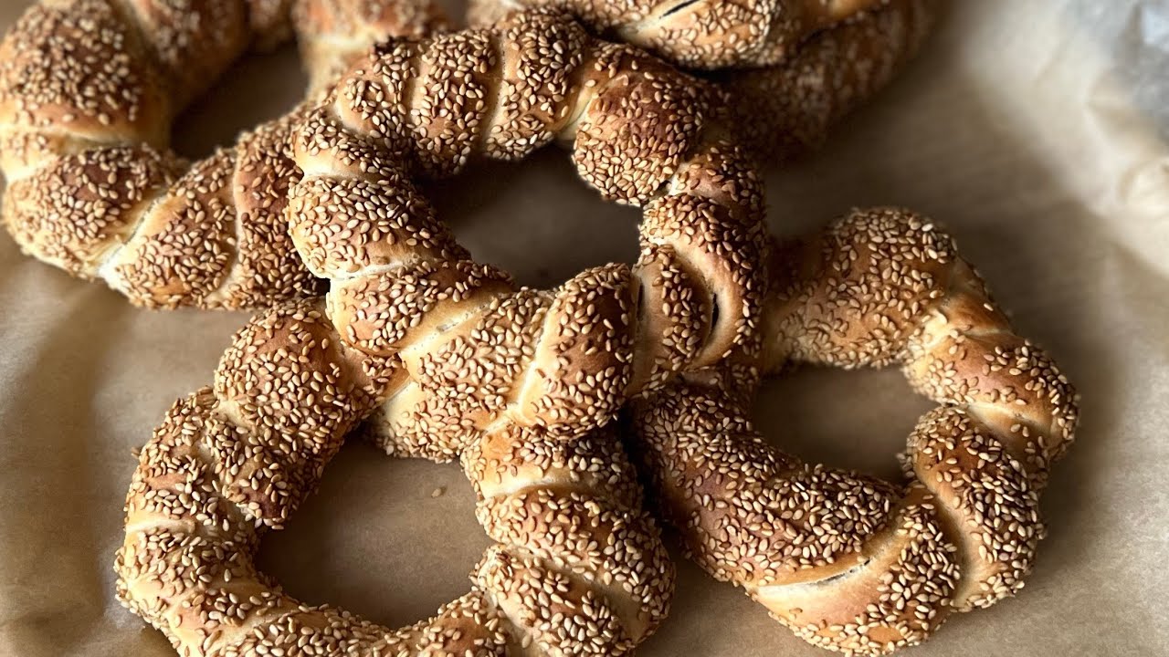 🥯 Homemade Turkish Simit - Bagel Recipe