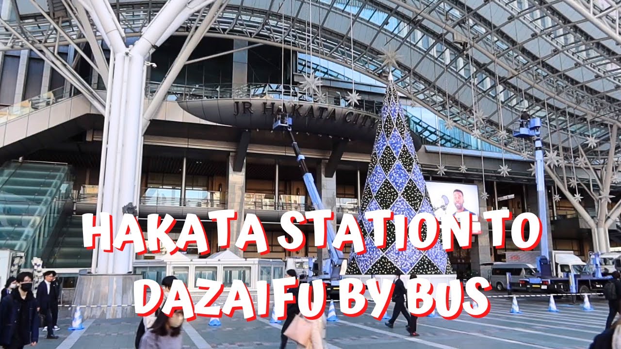 From Hakata Station to Dazaifu by Bus • Fukuoka