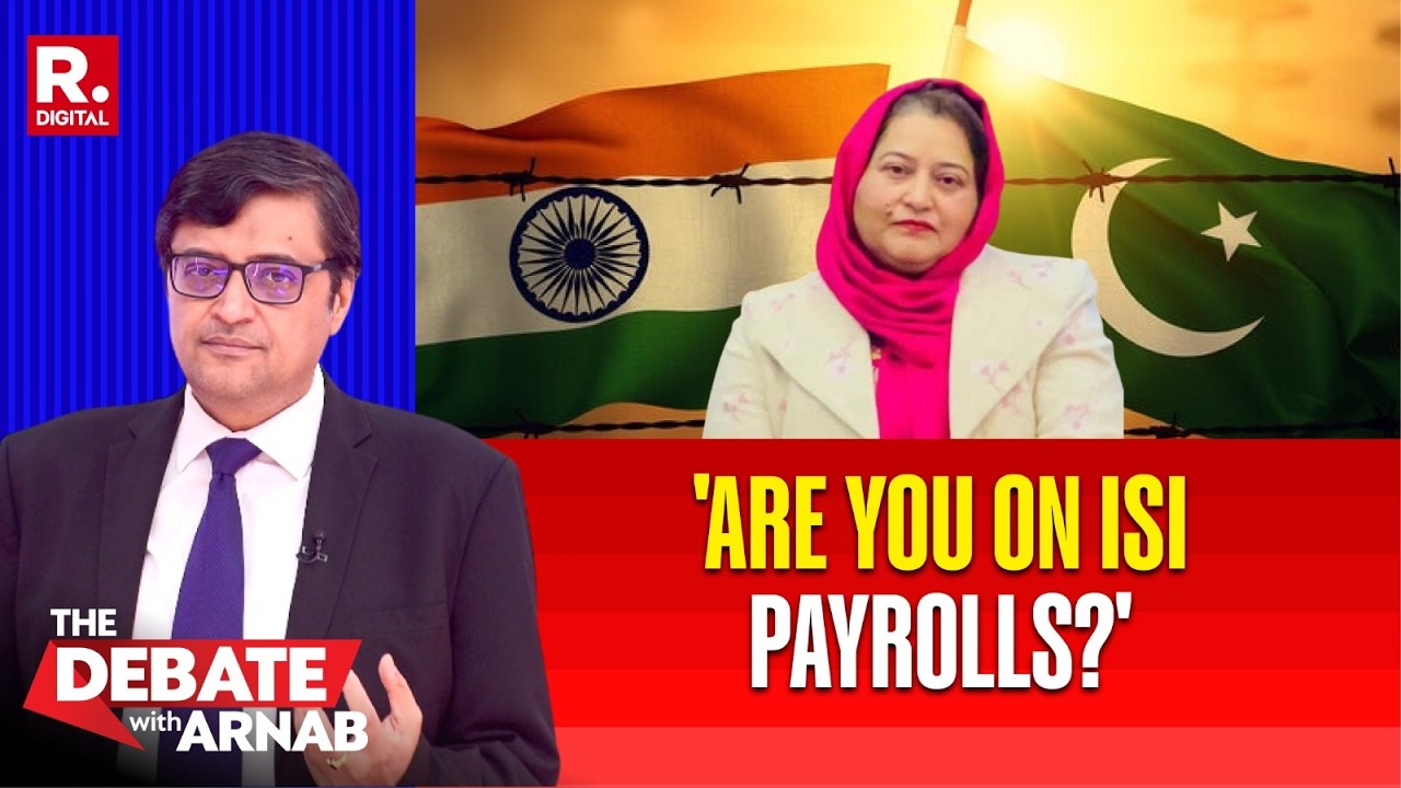 'Which Country Are You From?' Arnab Grills NC&rsquo;s Neelofar Masood On ISI Line & Pak Letter