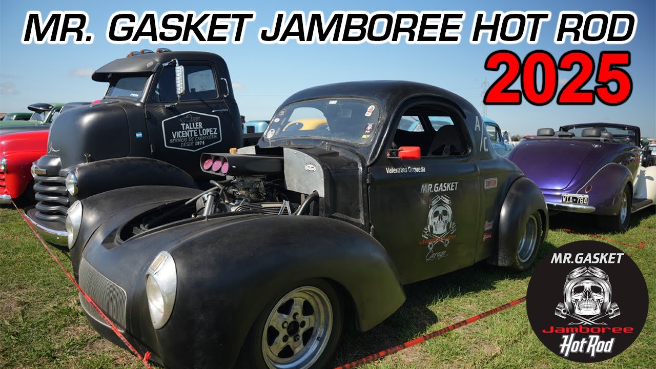 Cultura HOT ROD, Autos Americanos y Custom reunidos en el  Primer Festival MR. GASKET JAMBOREE 2025