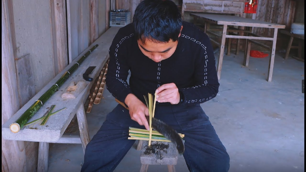 竹子纯手工做的锅刷，比钢丝球用的顺手