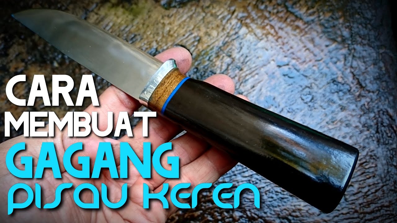 Tutorial Membuat Gagang Pisau Keren (Tutorial on Making Cool Knife Handles)