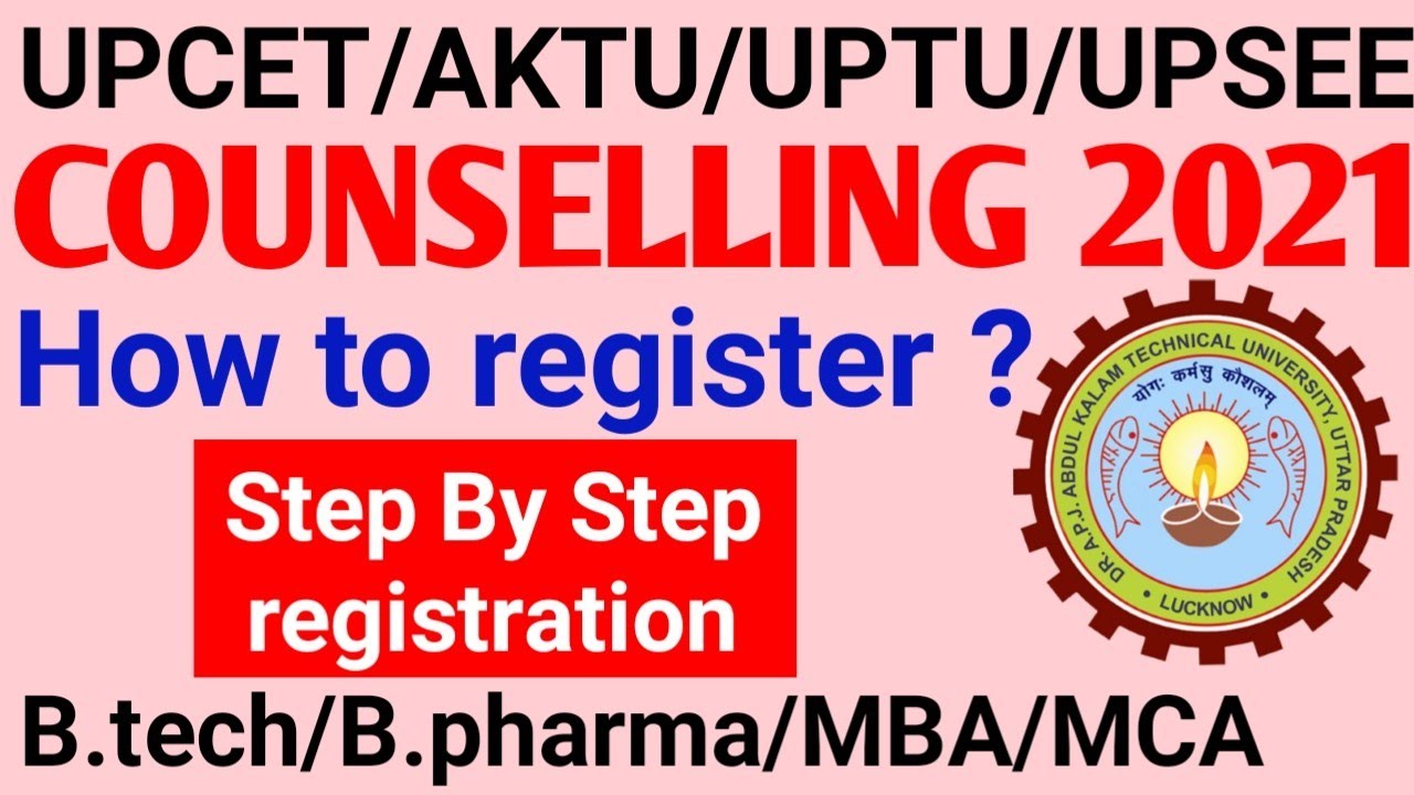 HOW TO REGISTER FOR UPCET  COUNSELLING | UPCET/UPSEE COUNSELLING 2021| AKTU/UPTU | BY SAHU ACADEMY