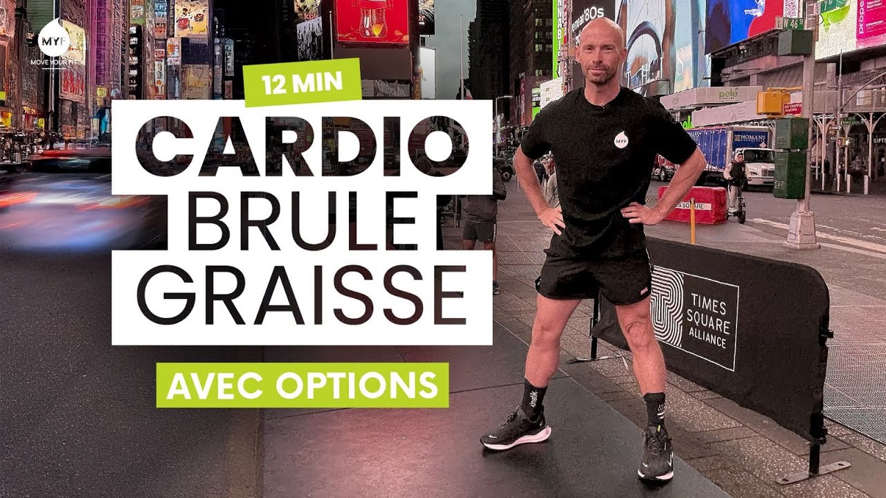 🔥 CARDIO BR&Ucirc;LE GRAISSE - Reprendre le sport - Alexandre Mallier   Move your Fit