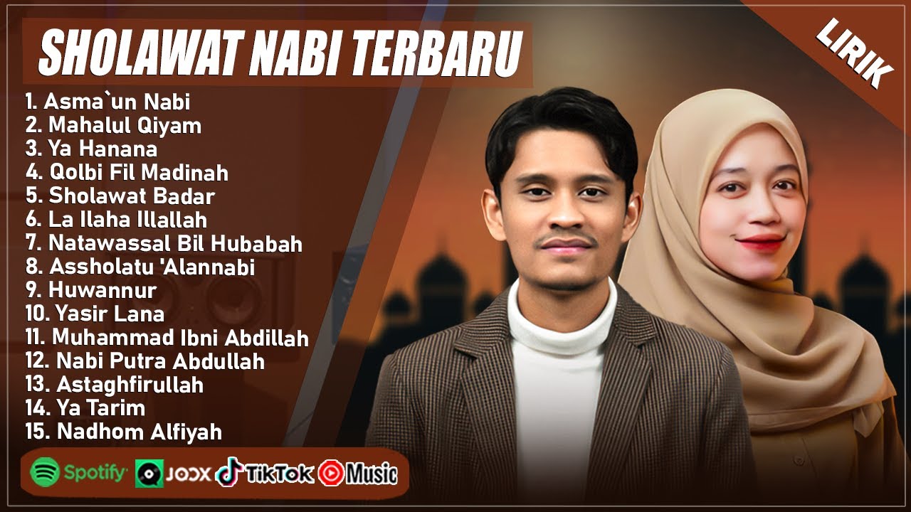 ASMA`UN NABI - SHOLAWAT NABI MERDU TERBARU 2025 || SHOLAWAT PENYEJUK HATI PENENANG PIKIRAN (LIRIK)