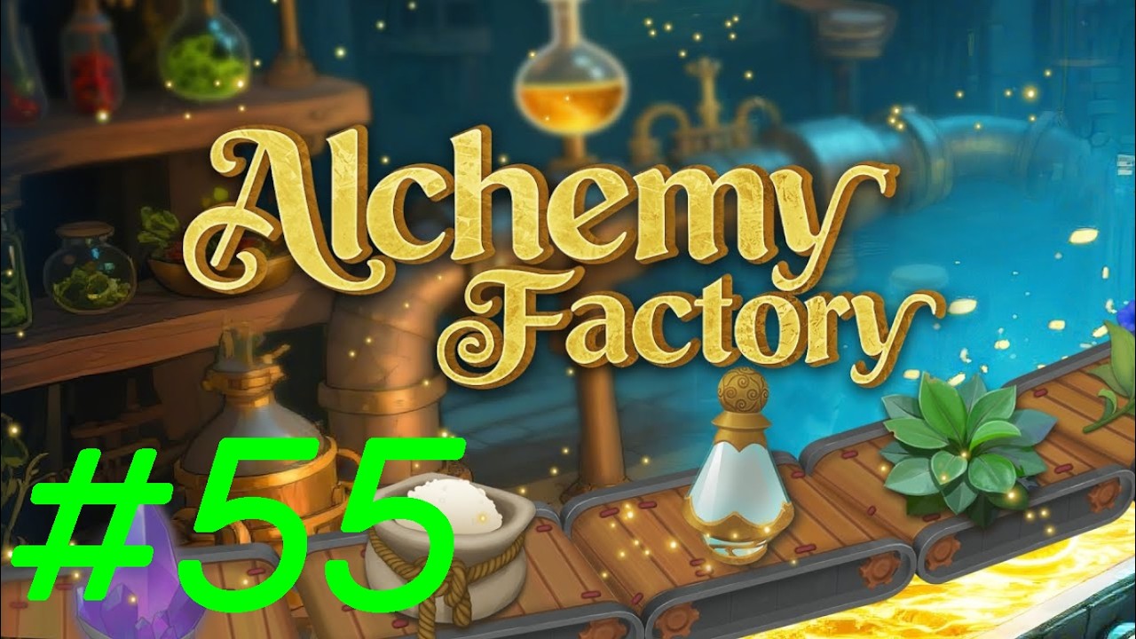 Alchemy Factory #55 | Als nächstes steht der Aufbau der Glasproduktion an!