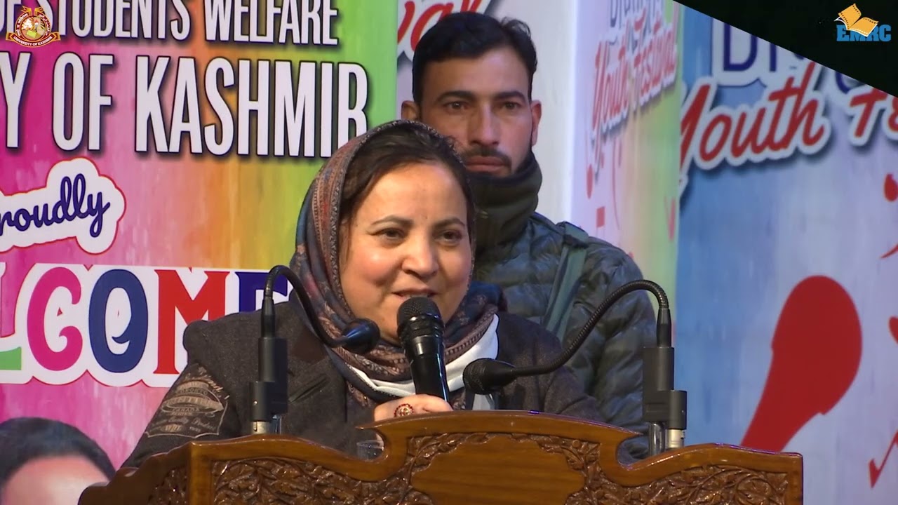 Sakina Masood Itoo Inaugurates SONZAL 2024 Youth Festival at University of Kashmir
