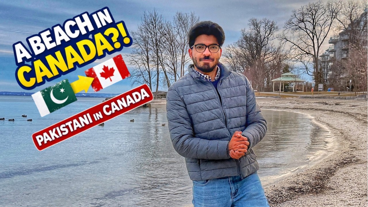 Found This Beautiful Beach in Canada 🇨🇦 | Pakistani Exploring Canada
