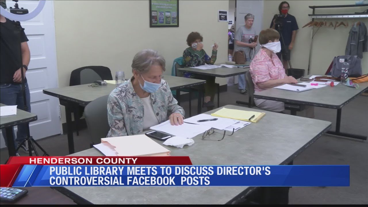 Henderson Library meets to discuss controversial Facebook post